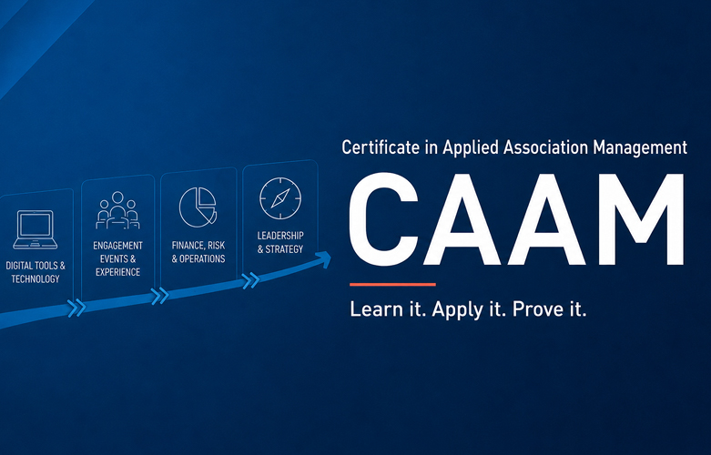 Enrol in CAAM Certificate in Applied Association Management